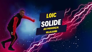 Loic Bernabé très solide lors du souvenir chabert 2024 au jeu provençal [upl. by Aicirtal]