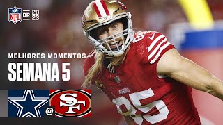 Dallas COWBOYS x San Francisco 49ERS  Melhores Momentos  Semana 5  NFL Brasil [upl. by Ueihttam116]