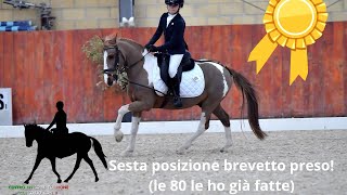 Il mio primo dressage E60😍🚀🏅 [upl. by Noicpesnoc]