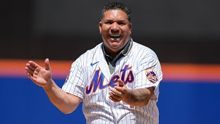 LIVE Bartolo Colón Retires a Met [upl. by Calendra]