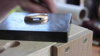 filing a fuchi and some talk on kashira form and files [upl. by Llenahs]