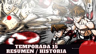 HAJIME NO IPPO TEMPORADA 15 RESUMEN  HISTORIA Itagaki vs Saeki [upl. by Orferd]