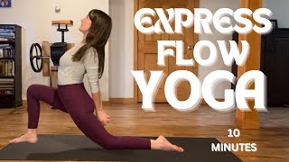 Quick Full Body Yoga  10 Minutes [upl. by Olethea]