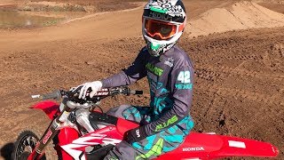 Medium Crashes Brand New Dirt Bike  Buttery Vlogs Ep10 [upl. by Atiuqihs]