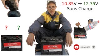 Ne change pas la batterie avant de voire Car Battery Repair  How to repair dead dry battery AtHome [upl. by Atterual348]