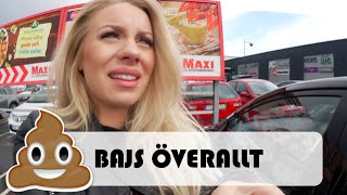 BAJS ÖVERALLT  vlog [upl. by Leirbag766]