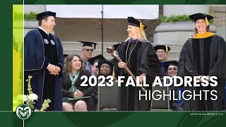 Highlights from the 2023 Fall Address and President Parsons Investiture Ceremony [upl. by Pitt370]