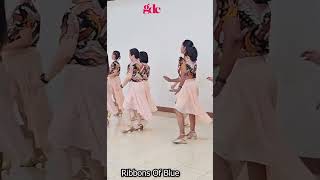 RIBBONS OF BLUE  LINE DANCE BEGINNER  GDC MERAUKE youtubeshorts [upl. by Skilken]