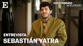 SEBASTIÁN YATRA quotEscribo canciones sobre mi vida y otras letras me las inventoquot  EL PAÍS [upl. by Aserej]