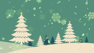 Free Christmas Snowflakes Background  4K  background loop  Animation  Motion Graphics  Cheizme [upl. by Asiek635]