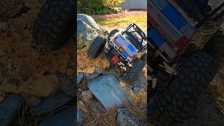 Scx10ii sidehill rccar hobby tinytrucks offroad holmeshobbies rcfun shorts axial rchobbies [upl. by Lessur302]