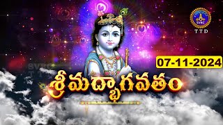 శ్రీమద్భాగవతం  Srimad Bhagavatham  Kuppa Viswanadha Sarma  Tirumala  07112024  SVBC TTD [upl. by Macdonell]