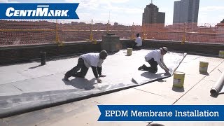 Installing an EPDM roof system [upl. by Denzil]