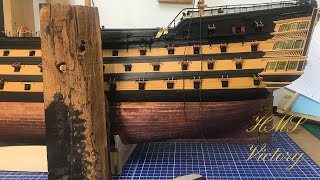 Real Oak from HMS Victory  I’m Using on my Model Victory [upl. by Akimihs750]