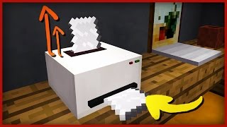 ☑ Minecraft BEST WORKING PRINTER design [upl. by Norval]