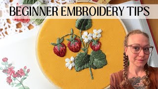 Embroidery 101  Beginner Embroidery Tips and Mistakes to Avoid [upl. by Gnim869]