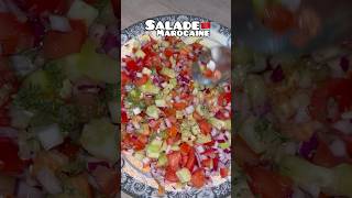 Salade marocaine 🇲🇦 food cuisine cuisinefacile recettefacile cuisinesimple maroc recipe [upl. by Odnuges]