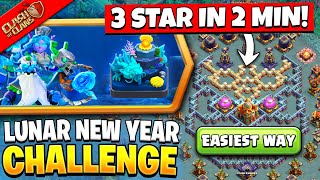 How to 3 Star Lunar New Year Challenge in Clash of Clans  Coc New Event Attack [upl. by Priscilla583]