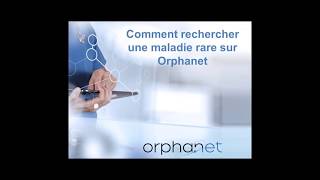 Comment rechercher une maladie sur Orphanet [upl. by Eceerahs778]