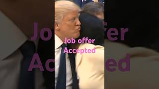 Joe rogan reacts to Trump making a job offer at press conference [upl. by Cardie]