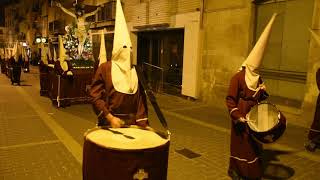 Semana Santa  Procesión del Santo Entierro  2018 Caspe [upl. by Auhsej355]