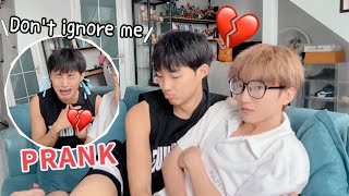 Ignoring My Boyfriend For 24 Hours Prank💔 Until He Cried🥺   Cute Gay Couple Prank🤣 [upl. by Ursola]