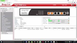 Hướng dẫn cấu hình Router Draytek Vigor 2960 [upl. by Adianez]