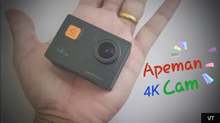 APEMAN 4K Underwater Action Camera [upl. by Mima]