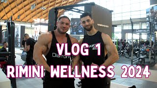 VLOG DAY 1 RIMINI WELLNESS 2024  incontro Phillip Heath [upl. by Eus811]