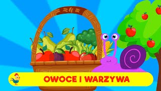 ŚPIEWAJĄCE BRZDĄCE  OWOCE I WARZYWA  GODZINA PIOSENEK DLA DZIECI [upl. by Adnolay]