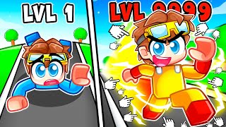 Becoming the FASTEST in Roblox Anime Race Clicker [upl. by Cioffred]