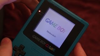 Gameboy Color Frontlight Screen Mod [upl. by Neeka830]