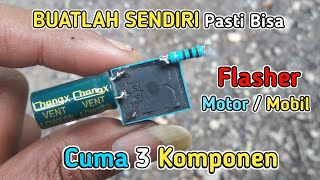 Cara Mudah Membuat Lampu Reteng Menggunakan Relay [upl. by Rennie396]