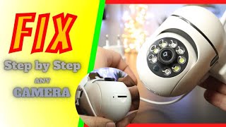 Quick Fix for YI IoT Security Camera WiFi Problems Resetting the Camera [upl. by Seiuqram]