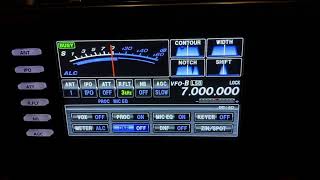 3860mhz N3ITN show Yaesu FTDX3000 [upl. by Akemat]