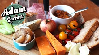 How to make a proper ploughmans lunch  British recipes [upl. by Mchenry]