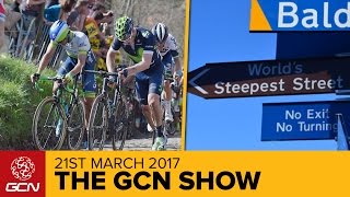 The Worlds Steepest Cycling Climb  The GCN Show Ep 219 [upl. by Notreb]