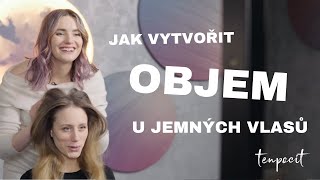 Jak vytvořit objem u jemných vlasů [upl. by Svend]