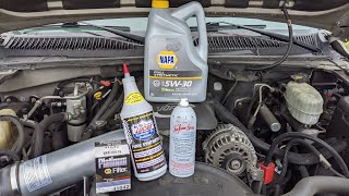 How To Seafoam And Change The Oil On A Chevy Tahoe Or Suburban Or Yukon [upl. by Annal]