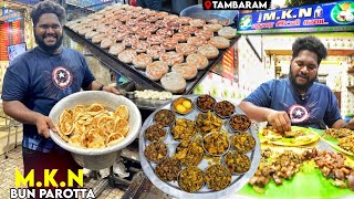 Golden Bun Parotta amp கறி வகைகள் 🔥  MKN மதுரை பரோட்டா கடை  Tambaram [upl. by Revorg]