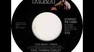 Earl Thomas ConleyAnita Pointer  Too Many Times [upl. by Chader]