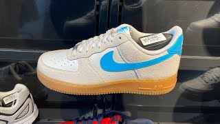 Nike Air Force 1 ‘07 LV8 PhantomGum YellowSummit WhiteBaltic Blue  Style Code FQ8714003 [upl. by Airahcaz]