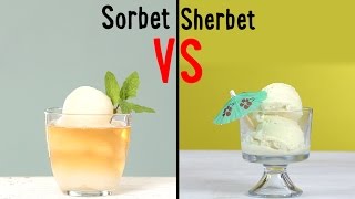 Sorbet Vs Sherbet Whats The Difference Between These Frozen Desserts  Food 101  Well Done [upl. by Areit]