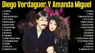 😍Diego Verdaguer y Amanda Miguel  Lo Mejor de Sus Éxitos  Canciones Inolvidables 😍 [upl. by Aiykan]