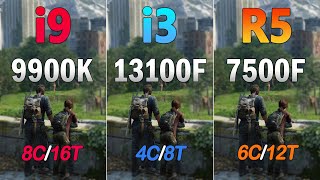 i3 13100F i9 9900k vs ryzen 5 7500F  Benchmark and Gaming Test on 1080p [upl. by Ahseiyt]