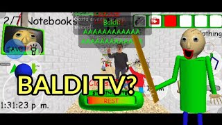 Baldi TV Baldis basics the ultra decompile on Android New Update Baldis Basics Mod [upl. by Laikeze]