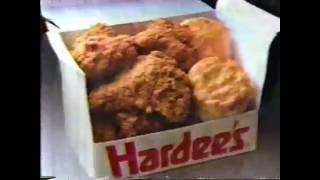 Hardees New Fried Chicken circa 1992 [upl. by Pasco]