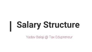 Salary Structure for PF wages calculation  English [upl. by Celina782]