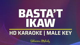 Bastat Ikaw  KARAOKE  Male Key Eb [upl. by Artied941]