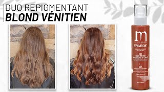 TUTO  Application dun Soin Repigmentant Blond Vénitien [upl. by Aitnohs973]